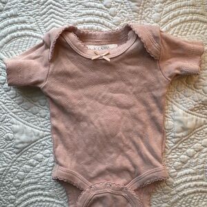 Kendi/Colored Organics Pointelle Onesie
